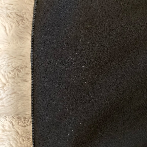 Very Gently Worn CALVIN KLEIN Black Pants with White Stripe, size 8 - Picture 6 of 6